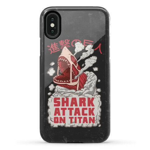 Shark Attack On Titan Phone Case